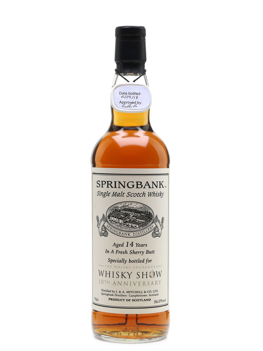 Springbank 14 Year Old Fresh Sherry Butt, Bottle 1 of 1